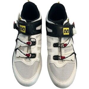 Mavic Ergo Fit 2D Cycling Biking white Shoe Size Women 9 Men's 8